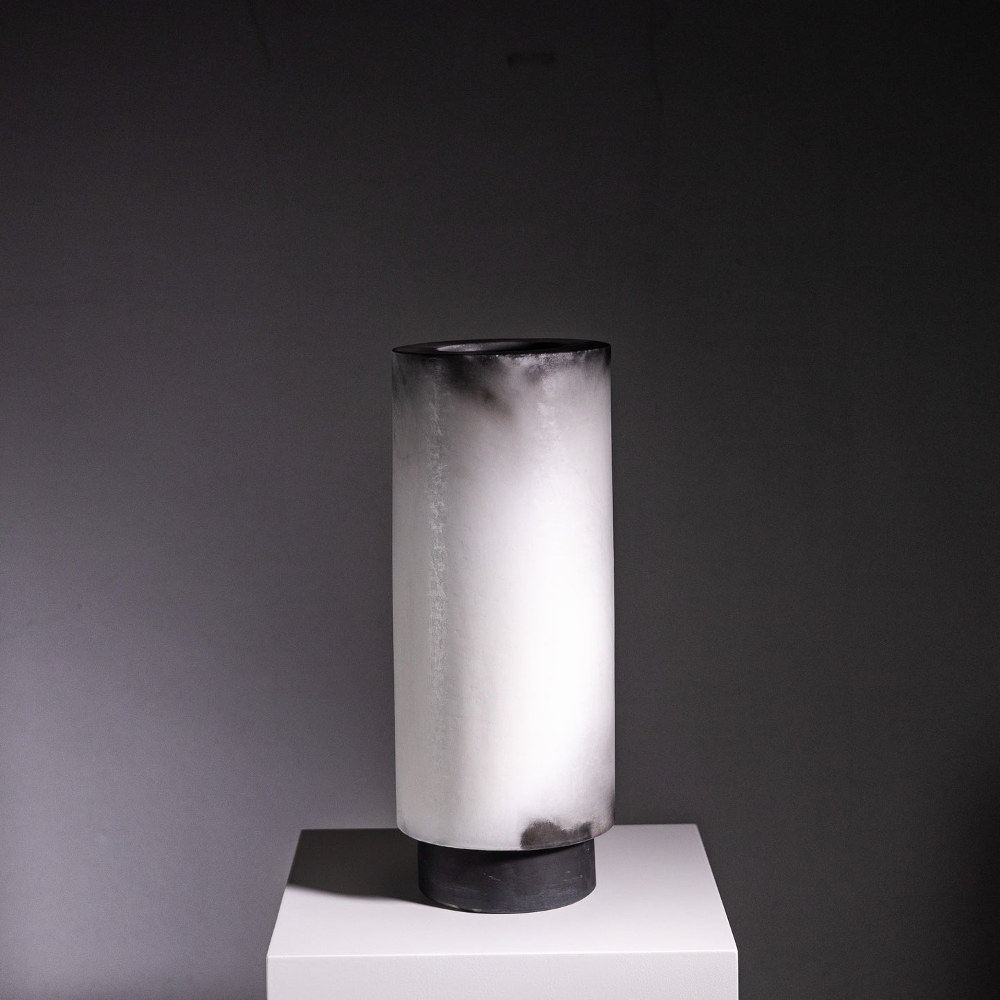 A3 | Smoke Fired Vessel | 35 x 14 x8cm