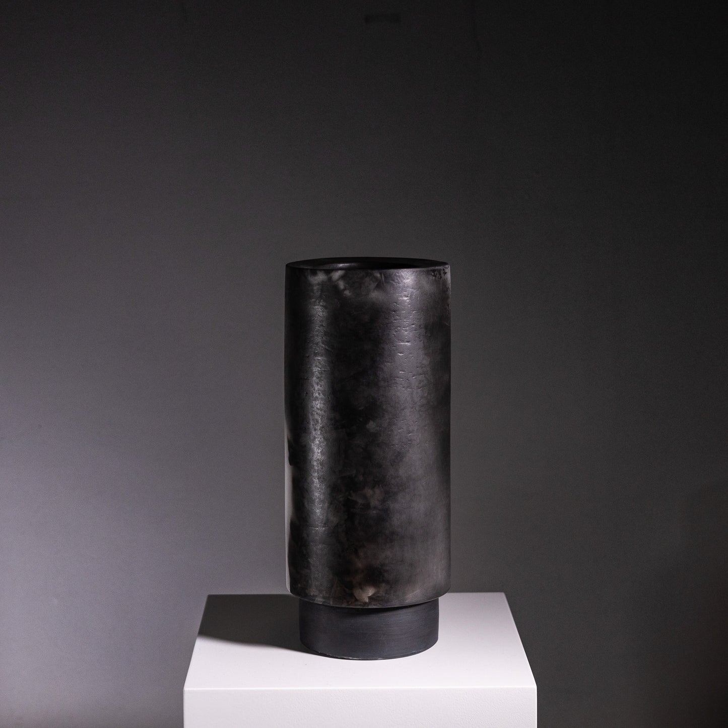 A5 | Smoke Fired Vessel | 32 x 13 x 8.5cm