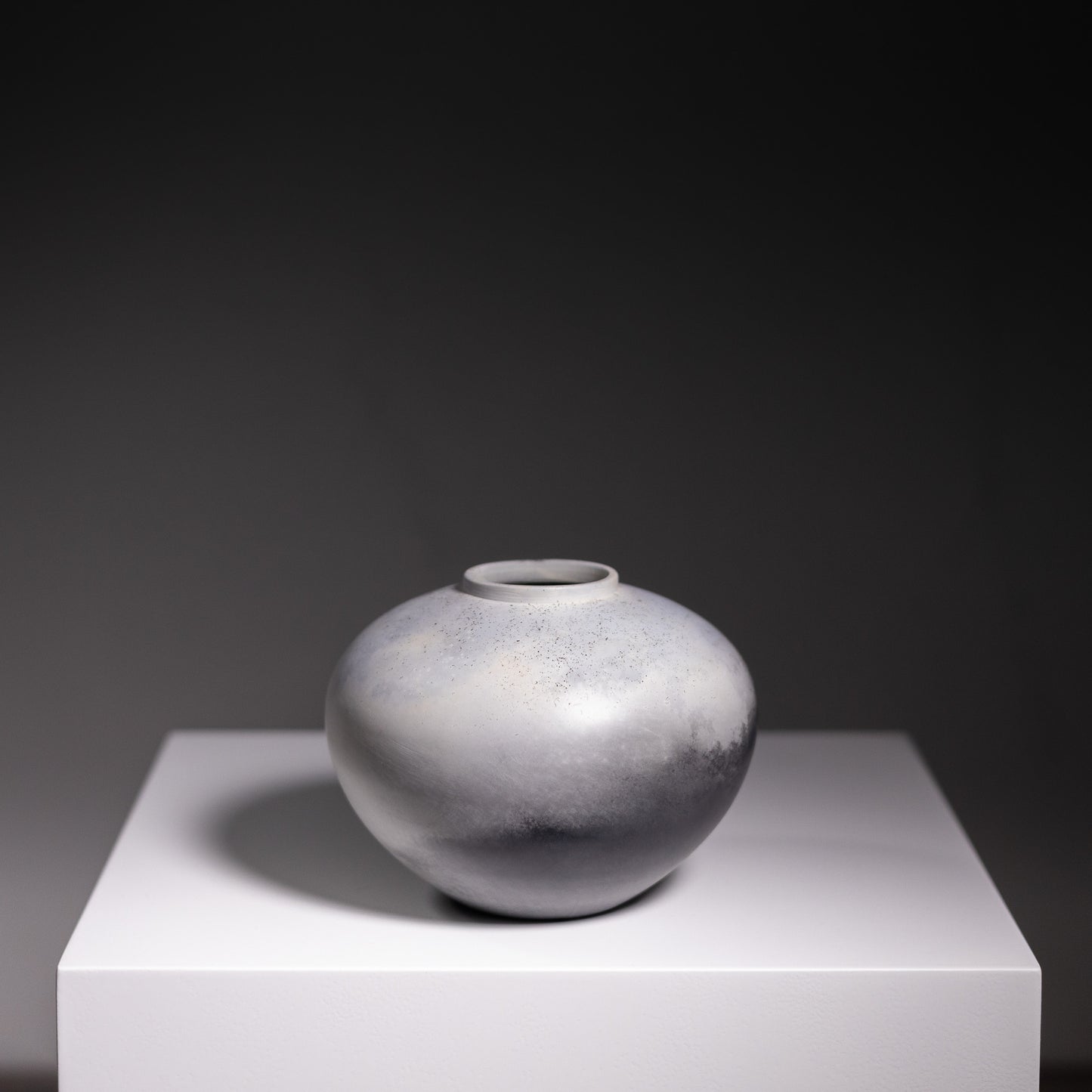 E1 | Smoke Fired Vessel | 10 x 13 x 4cm