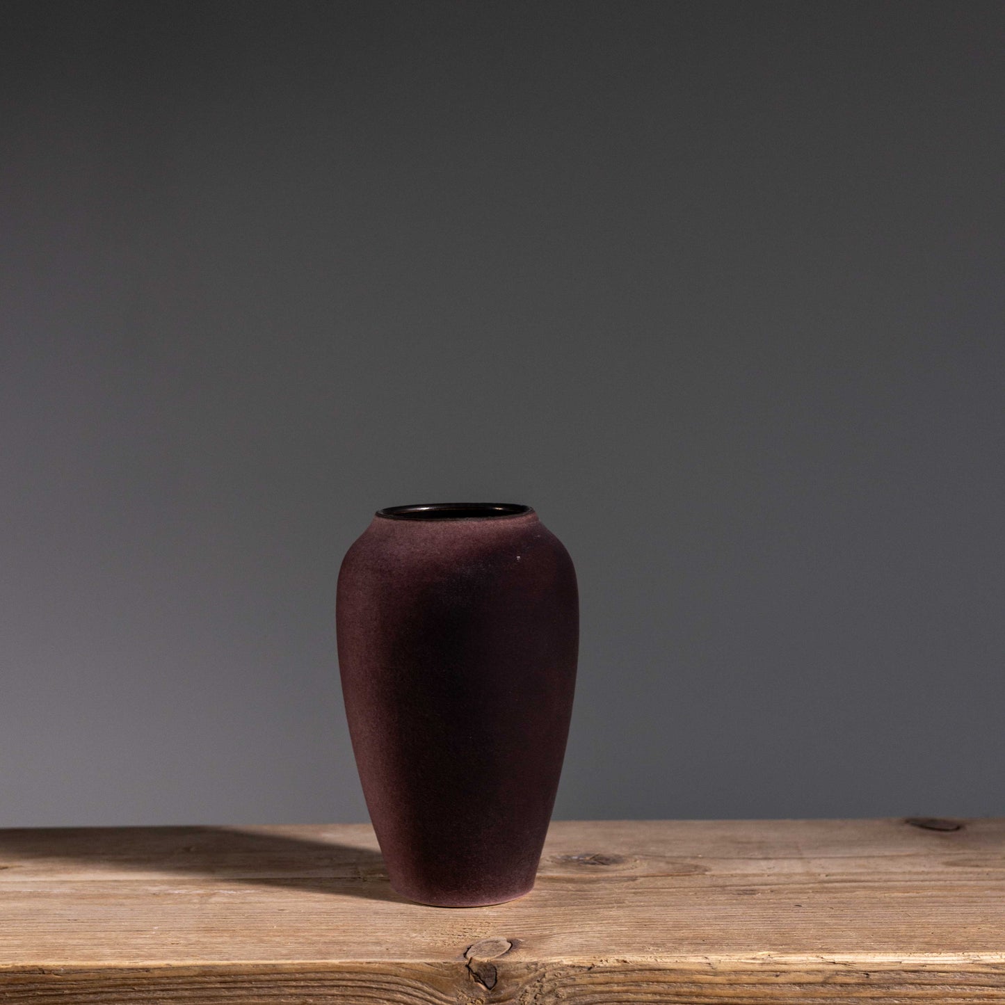 L&S 13 | H:14cm - D:9cm | Plum / Brown