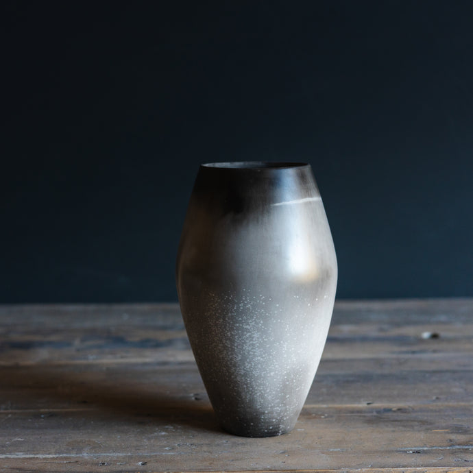 A8 | Smoke Fired Porcelain Vase