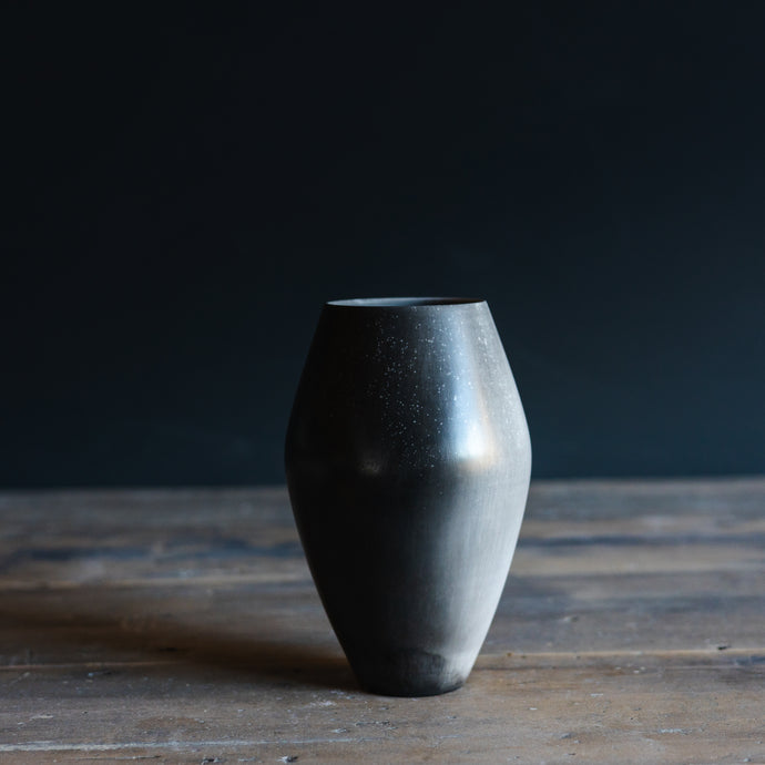 A18 | Smoke Fired Porcelain Vase