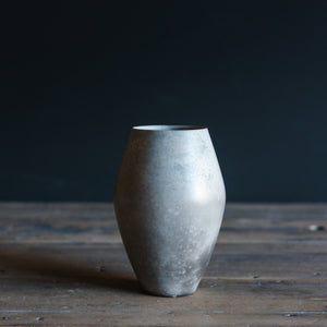A20| Smoke Fired Porcelain Vase
