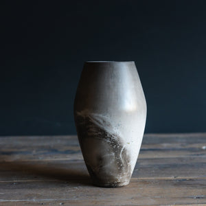 A7 | Smoke Fired Porcelain Vase