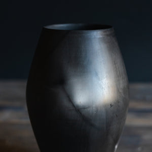 A5 | Smoke Fired Porcelain Vase