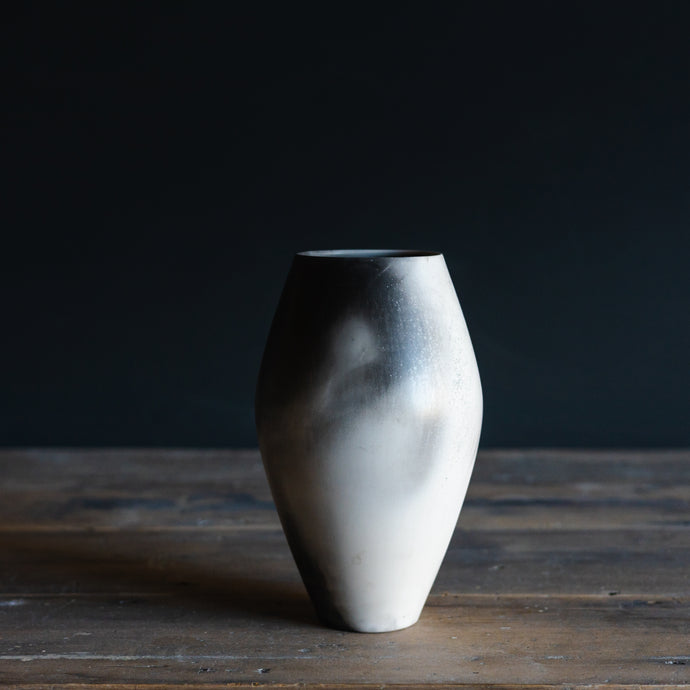 A4 | Smoke Fired Porcelain Vase