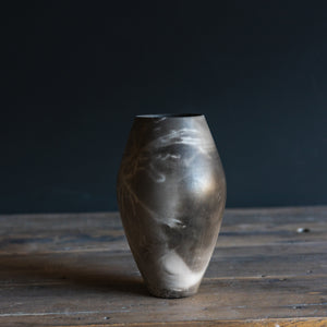 A2 | Smoke Fired Porcelain Vase