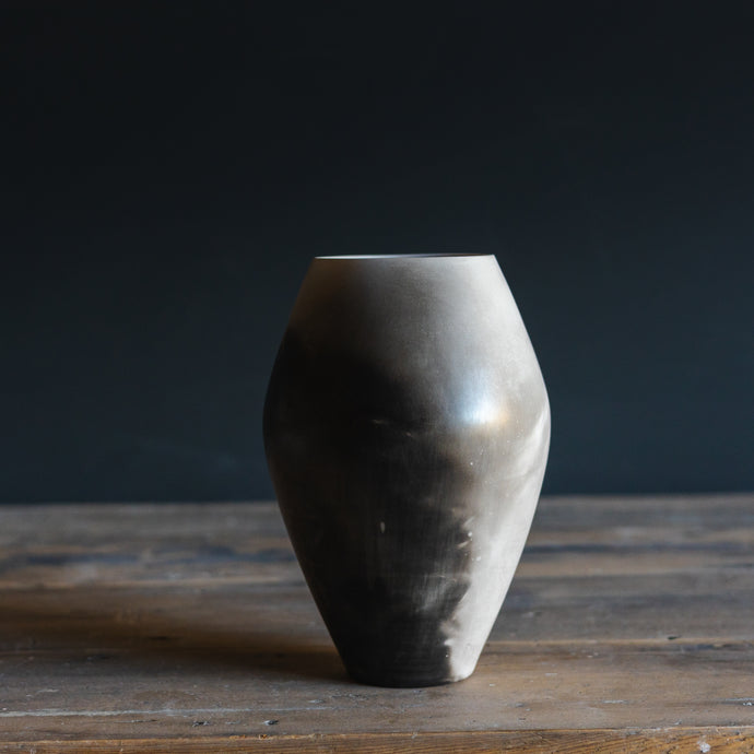 A1 | Smoke Fired Porcelain Vase