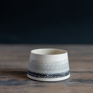 Porcelain Tea Light Holder - Winter Shore