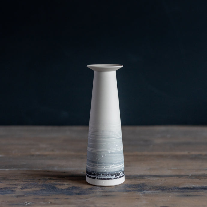 Porcelain Bud Vase - Winter Shore