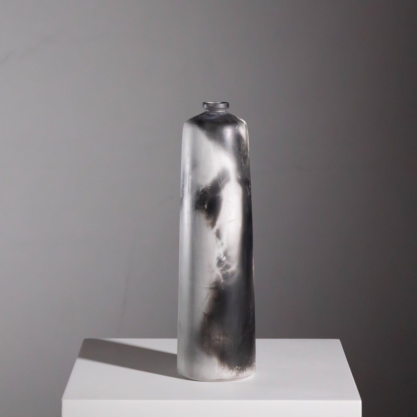 G12 | Smoke Fired Vessel | H:27cm - D:7.5cm