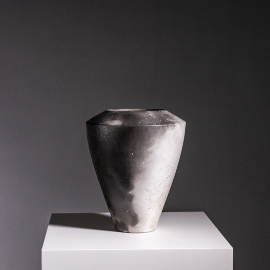 B2 | Smoke-Fired Vessel | 18 x 15 x 8cm