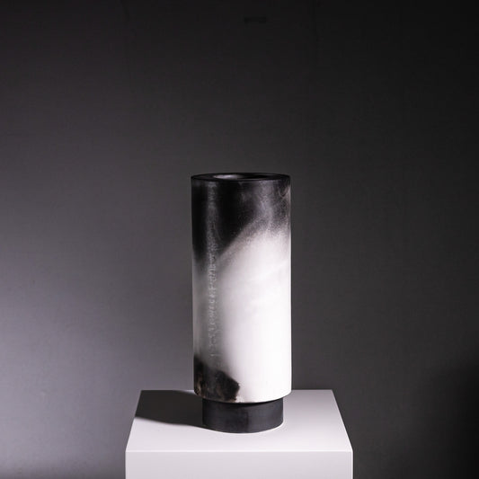 A2 | Smoke Fired Vessel | 32 x 13 x 7cm