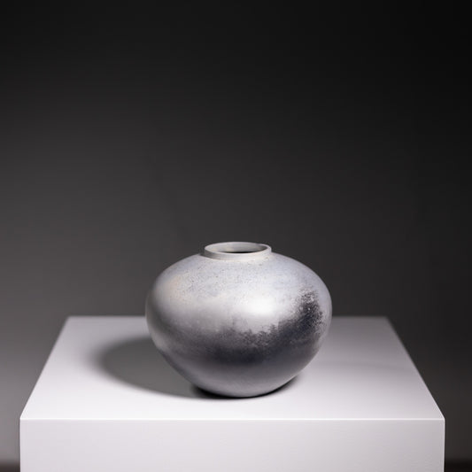 D1 | Smoke Fired Vessel | 10 x 13 x 4cm