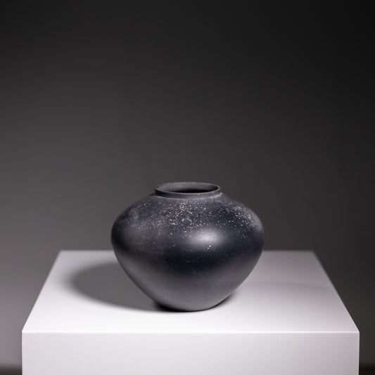 D2 | Smoke Fired Vessel | 11 x 14 x 5.5cm