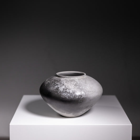 D3 | Smoke Fired Vessel | 10.5 x 15 x 6.5cm