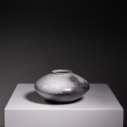 D7 | Smoke Fired Vessel | 7.5 x 14 x 4.5cm