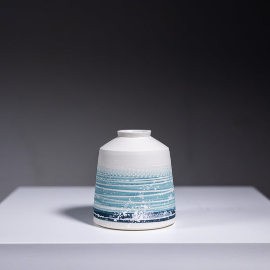 Porcelain Reed Diffuser | Summer Shore | 8.5 x 7.5 x 2.5cm