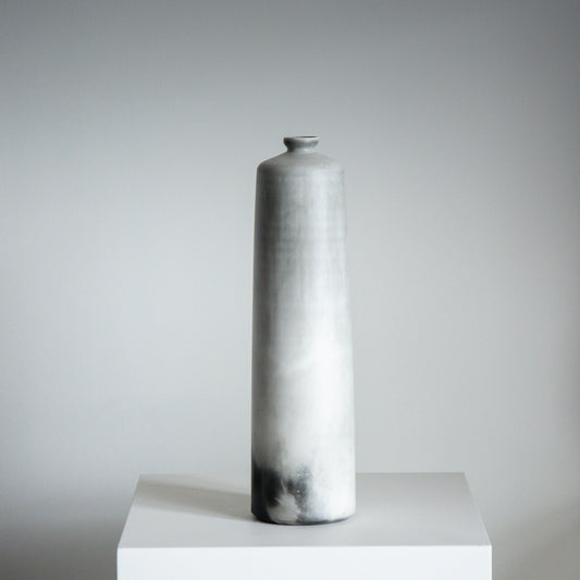 D11 | Smoke Fired Bottle | H:23cm - D:7.5cm
