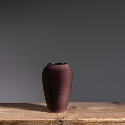 L&S 13 | H:14cm - D:9cm | Plum / Brown