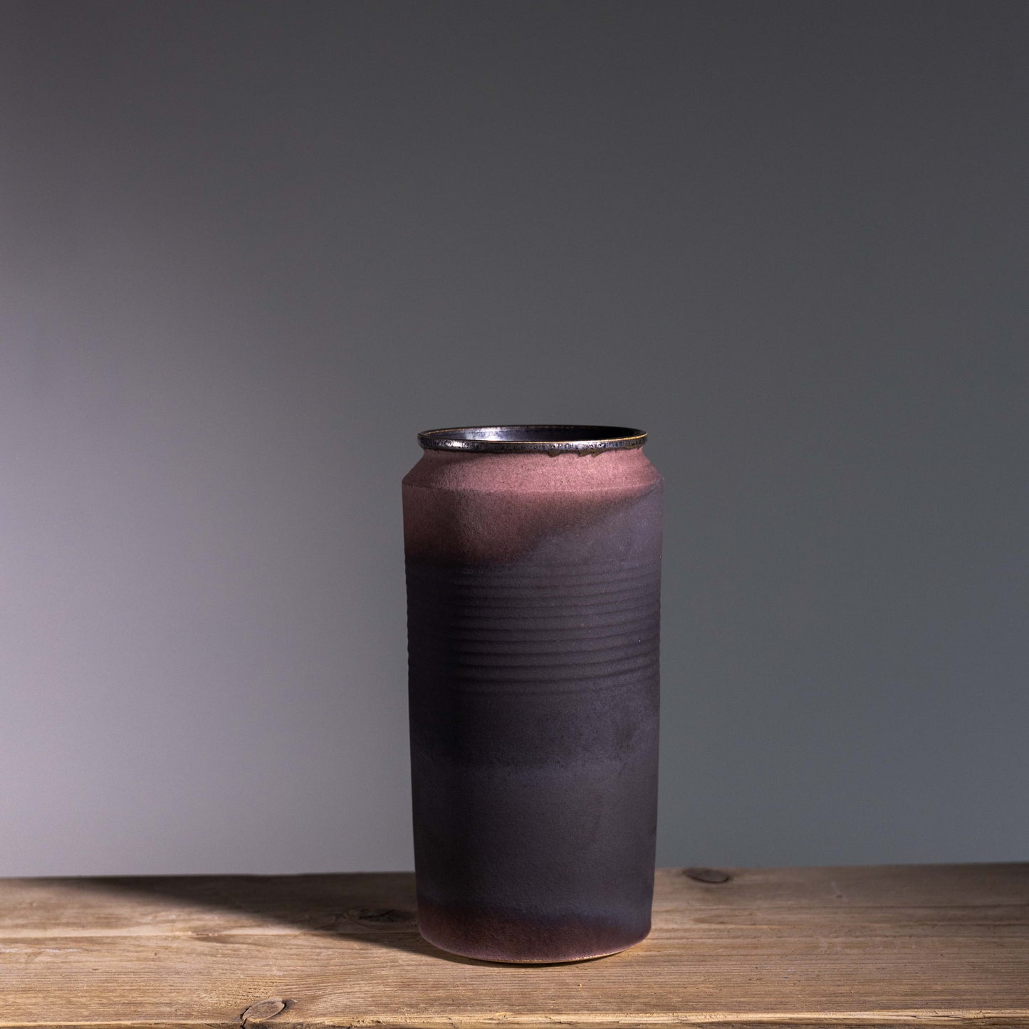 L&S L07 | H: 21cm- D: 10cm | Plum / Brown